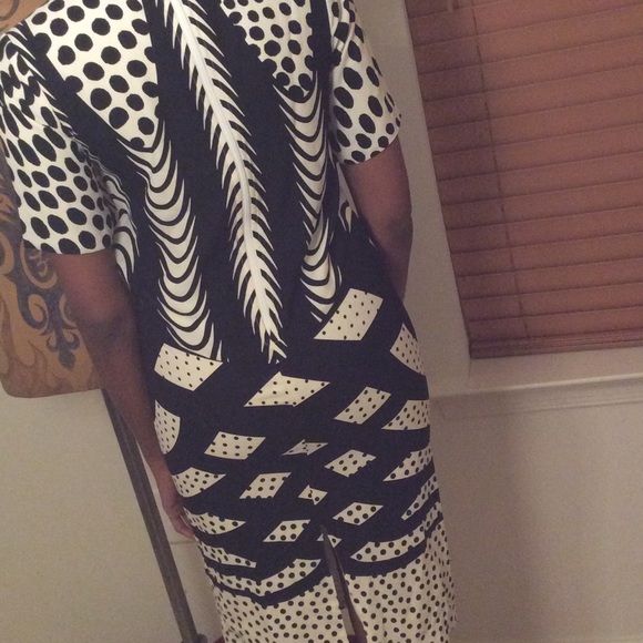 Asos Monoclash Print Tee Dress - Picture 4 of 5